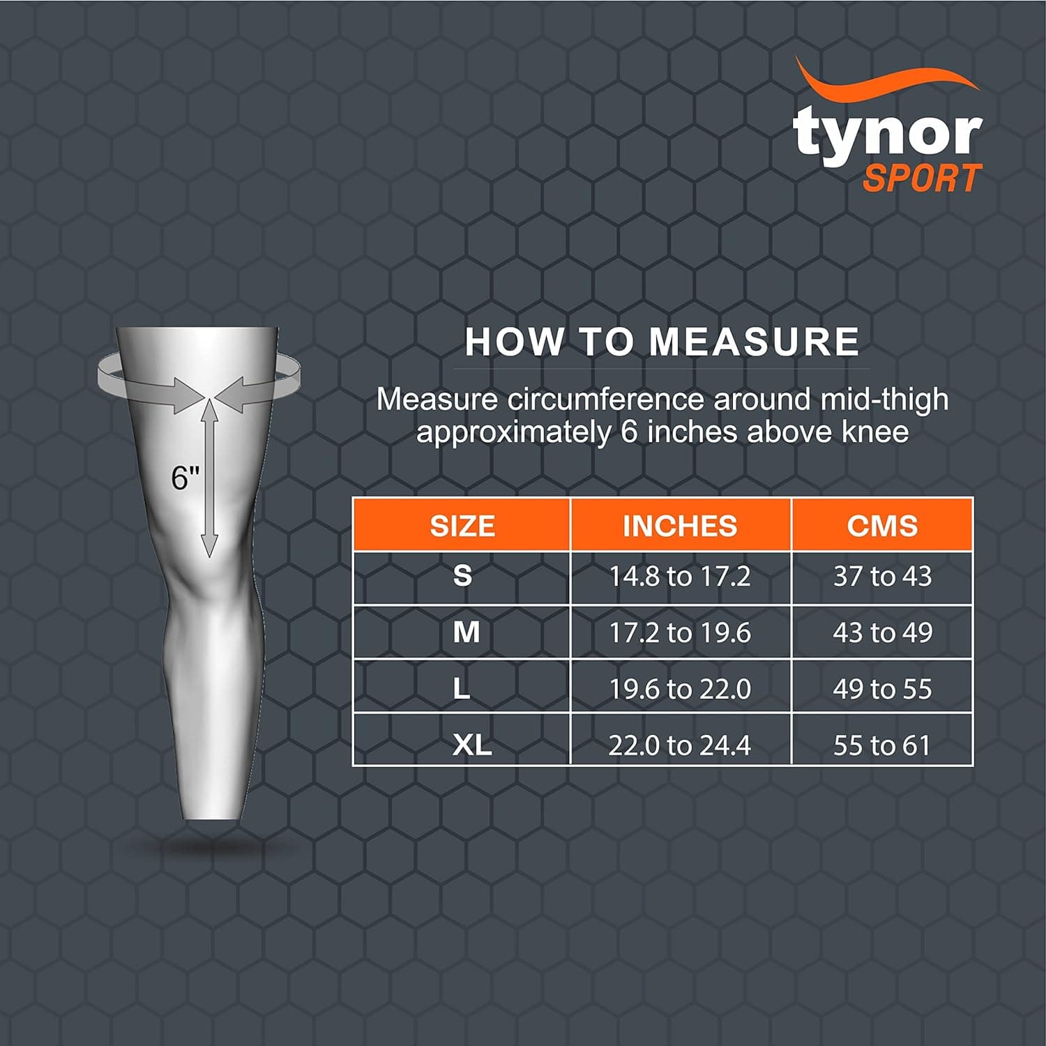 Tynor Knee Cap Air Pro Knee Support Pair