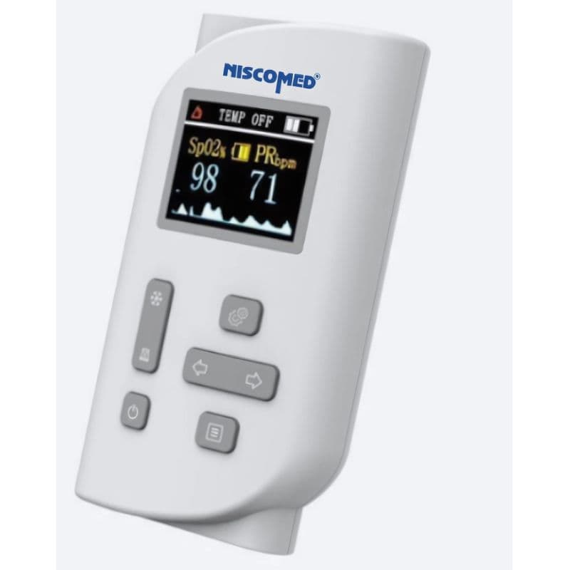 Handheld oxymeter flight-80 (double probe)