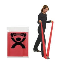 Latex Exercise Bands - Red