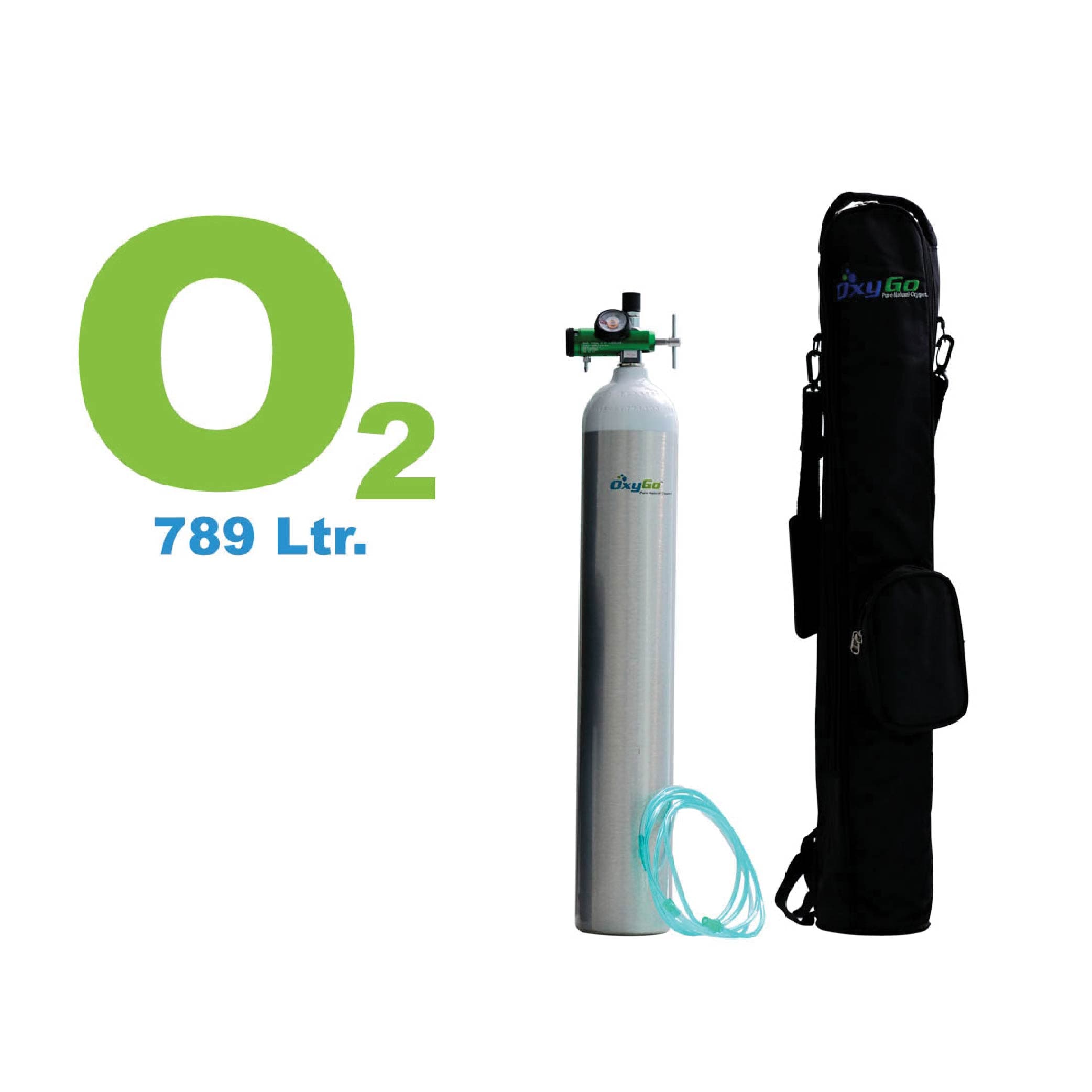02 OxyGo Optimax Oxygen cylinder