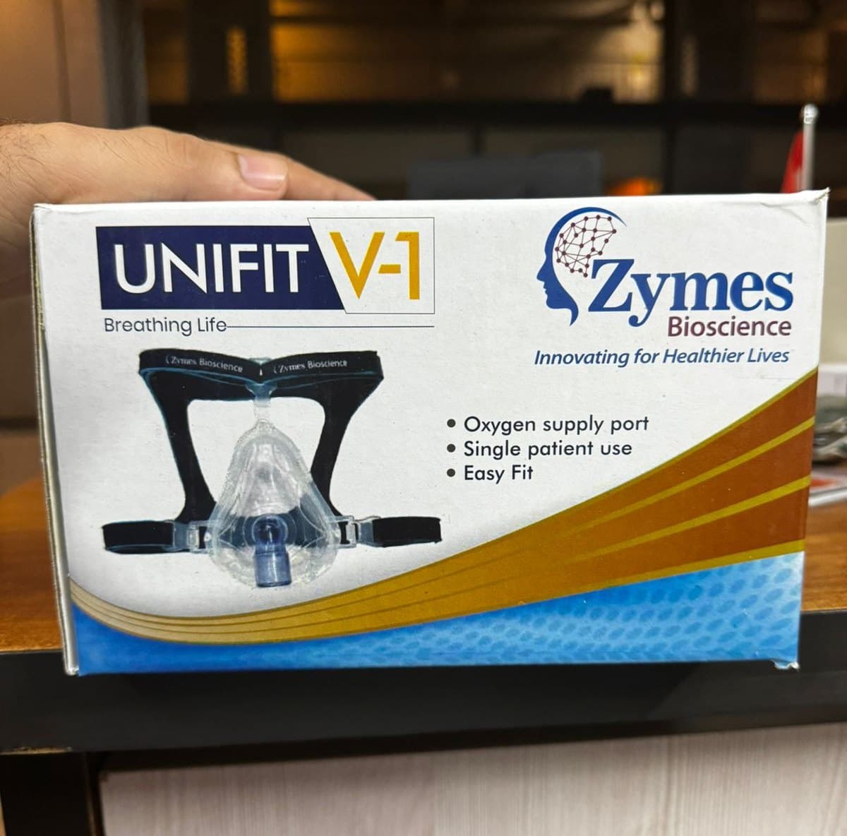 UNIFIT V-1 Full Face Mask With Nasal Pad