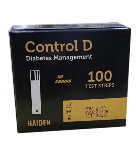 Haiden Control D 100 test strips